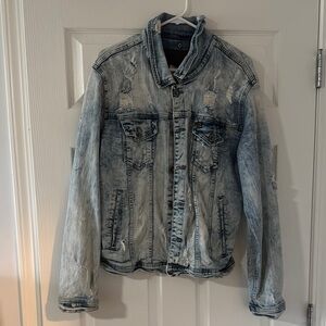 Men's Depart West Distressed Denim Jacket